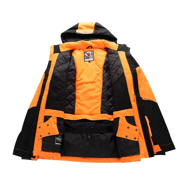  Férfi sí kabát ALPINE PRO DEAR MJCD695 NEON 