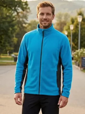 Férfi gyapjú pulóver ALTISPORT NoPrint NP/ALM725 TÜRKIZ