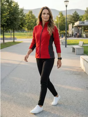 Női gyapjú pulóver ALTISPORT NoPrint NP/ALW825 PIROS