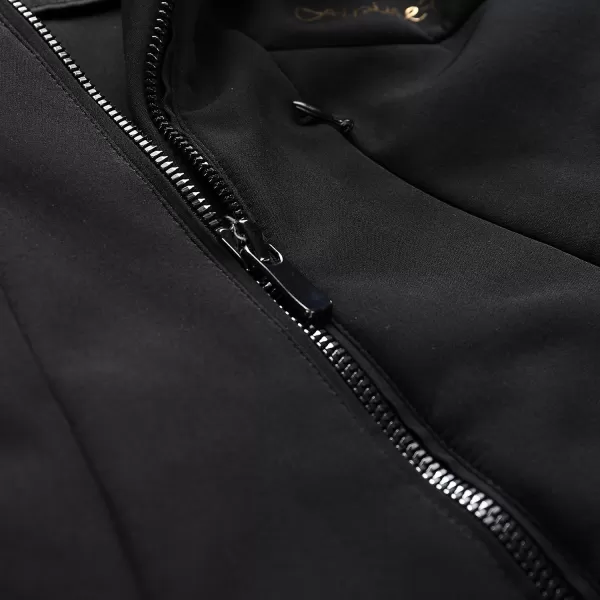  Női sí softshell dzseki ALPINE PRO DOWELA LJCB612 FEKETE 