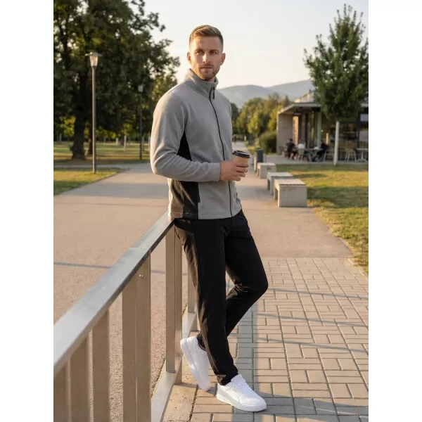  Férfi gyapjú pulóver ALTISPORT NoPrint NP/ALM725 VILÁGOSSZÜRKE 