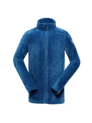 Meleg pulóver ALPINE PRO LOMM MSWD388 KÉK MYKONOS