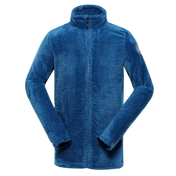  Meleg pulóver ALPINE PRO LOMM MSWD388 KÉK MYKONOS 