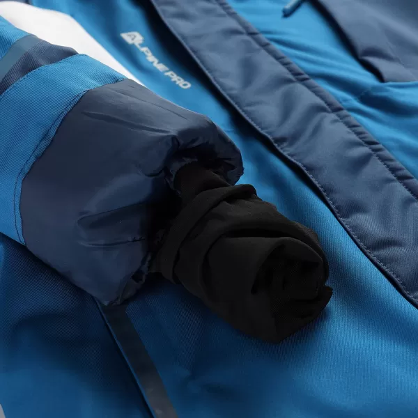  Sítőkabát ALPINE PRO DEARO KJCD343 KÉK MYKONOS 