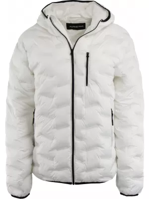 Kabát ALPINE PRO MARED MJCD712 FEHÉR