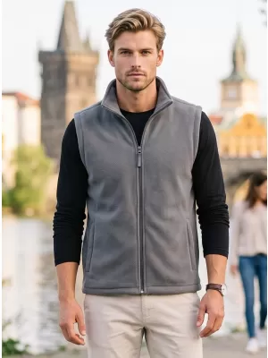 Unisex mellény gyapjú ALTISPORT NoPrint NP/ALU815 ACÉL