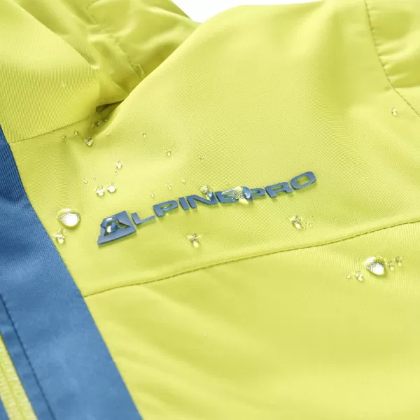  Sítőkabát ALPINE PRO REAMO KJCB305 VILÁGOSZÖLD 