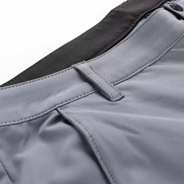  Férfi softshell rövidnadrág ALPINE PRO BAK MPAC711 SZÜRKE 