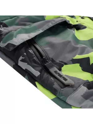 Kabát ALPINE PRO WERDO KJCD335 ZÖLD
