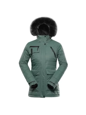 Női kabát ALPINE PRO WERDA LJCD644 ZÖLD