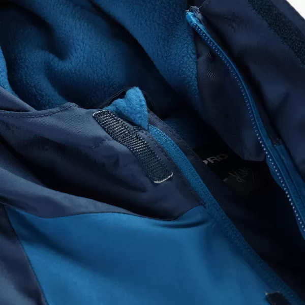  Sítőkabát ALPINE PRO DEARO KJCD343 KÉK MYKONOS 