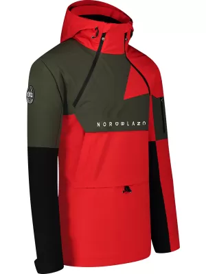 Férfi téli kabát NORDBLANC SNOWPACK NBWJM8124 PIROS