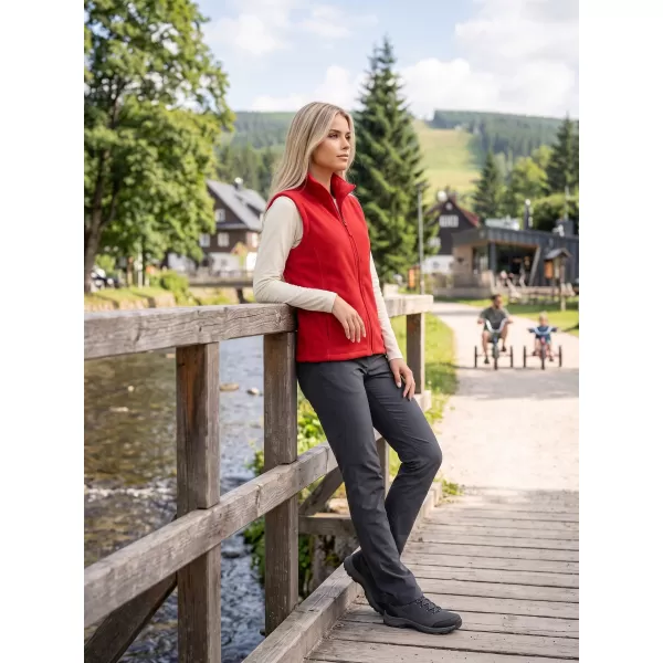  Unisex mellény gyapjú ALTISPORT NoPrint NP/ALU815 PIROS 