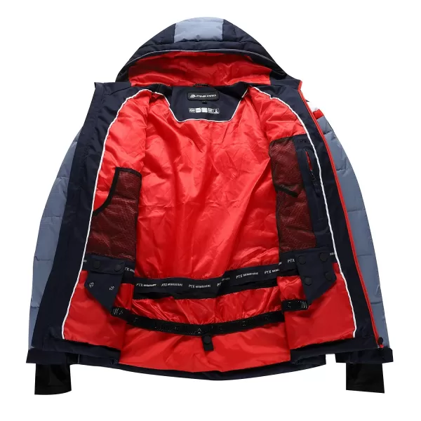  Férfi toll sí kabát ALPINE PRO FERER MJCD697 KÉK 