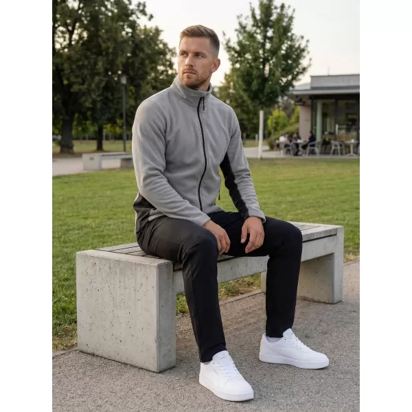  Férfi gyapjú pulóver ALTISPORT NoPrint NP/ALM725 VILÁGOSSZÜRKE 