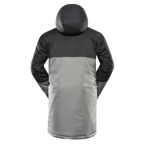  Férfi sí kabát ALPINE PRO GARG MJCD698 SÖTÉTSZÜRKE 