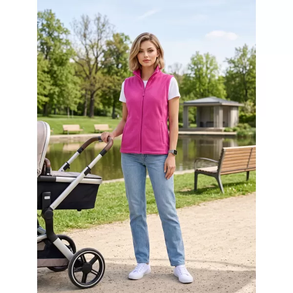  Unisex mellény gyapjú ALTISPORT NoPrint NP/ALU815 FUKSZIA PIROS 