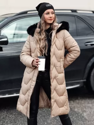 Kabát DSTREET WINTERACT TY4777 BÉZS