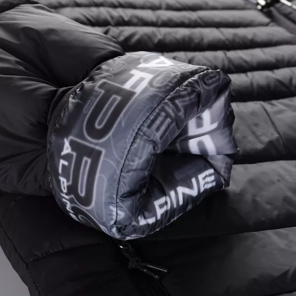  Férfi kétoldalas hi-therherm dzseki ALPINE PRO EROM MJCD628 FEKETE 