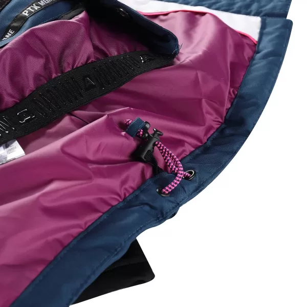 Női toll sítakabát ALPINE PRO FEEDRA LJCB604 KÉK 