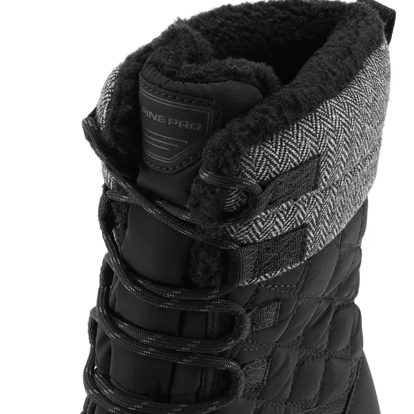  Női csizma ALPINE PRO KOWA LBTD536 FEKETE 