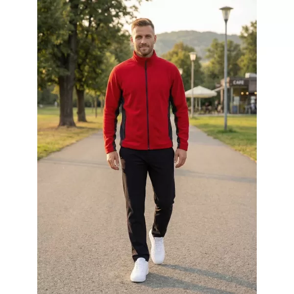  Férfi gyapjú pulóver ALTISPORT NoPrint NP/ALM725 PIROS 