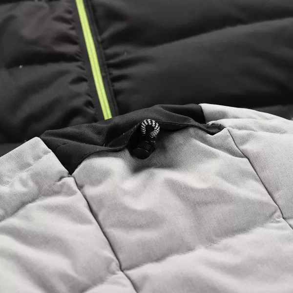  Férfi toll sí kabát ALPINE PRO FEEDR MJCB638 FEKETE 