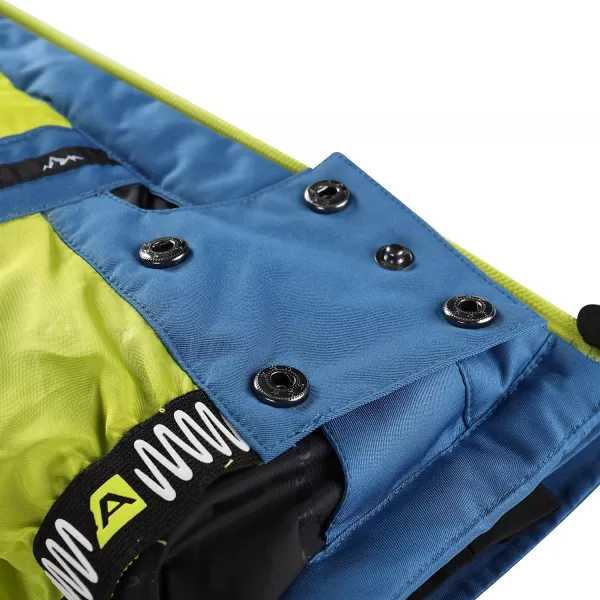  Sítőkabát ALPINE PRO REAMO KJCB305 VILÁGOSZÖLD 