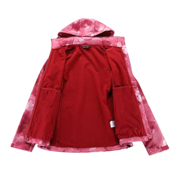 Női softshell dzseki ALPINE PRO HOORA LJCC590 PIROS 