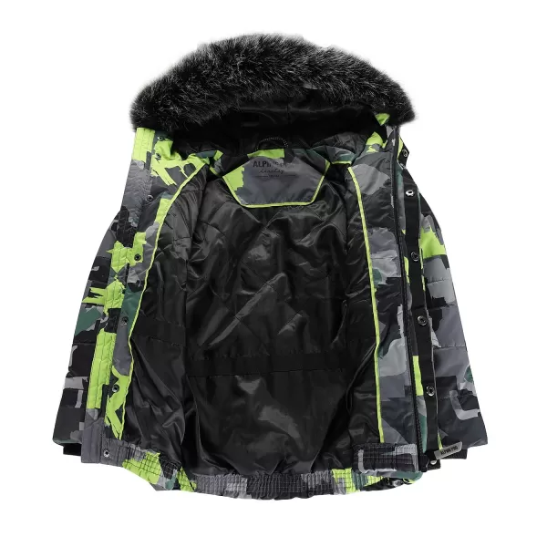  Kabát ALPINE PRO WERDO KJCD335 ZÖLD 