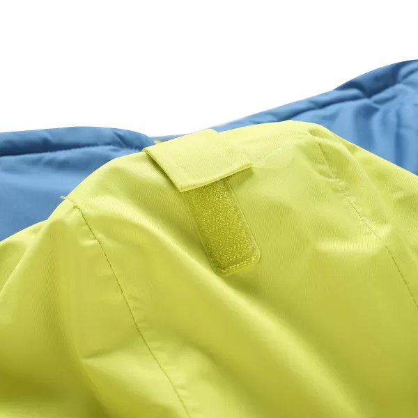  Sítőkabát ALPINE PRO REAMO KJCB305 VILÁGOSZÖLD 