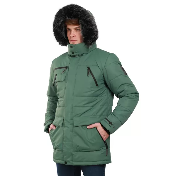  Kabát ALPINE PRO WERD MJCD681 ZÖLD 