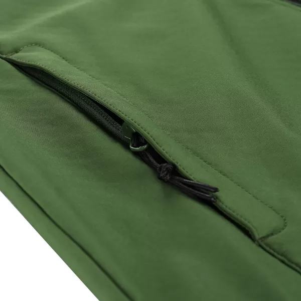  Női softshell dzseki ALPINE PRO HOORA LJCD590 ZÖLD 