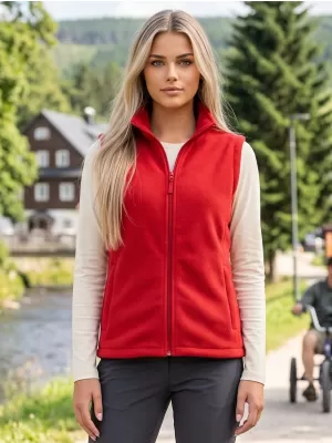 Unisex mellény gyapjú ALTISPORT NoPrint NP/ALU815 PIROS