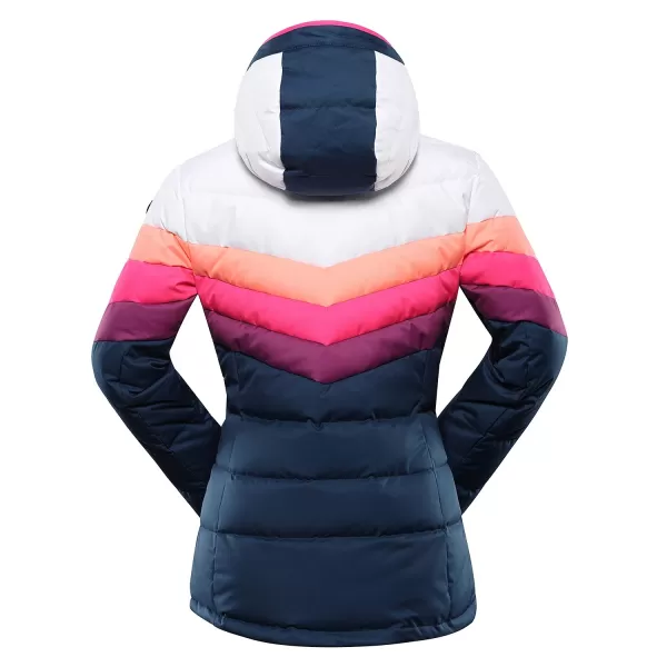  Női toll sítakabát ALPINE PRO FEEDRA LJCB604 KÉK 
