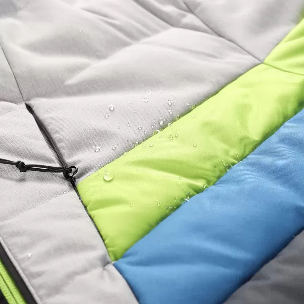  Férfi toll sí kabát ALPINE PRO FEEDR MJCB638 FEKETE 