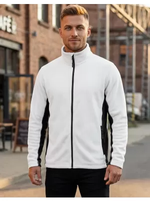 Férfi gyapjú pulóver ALTISPORT NoPrint NP/ALM725 FEHÉR