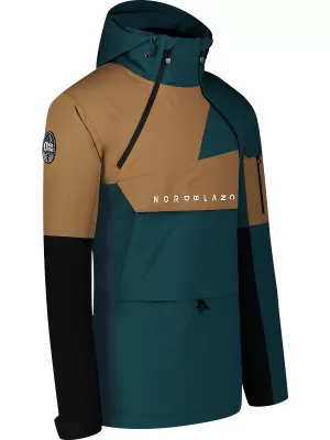 Férfi téli kabát NORDBLANC SNOWPACK NBWJM8124 SÖTÉTZÖLD