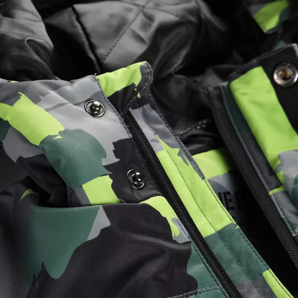  Kabát ALPINE PRO WERDO KJCD335 ZÖLD 