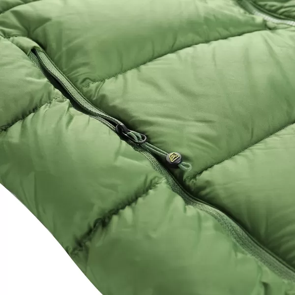  Férfi téli tollkabát ALPINE PRO ROGIT MJCD621 ZÖLD 