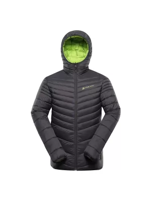 Férfi kétoldalas hi-therherm dzseki ALPINE PRO EROM MJCD628 SÖTÉTSZÜRKE