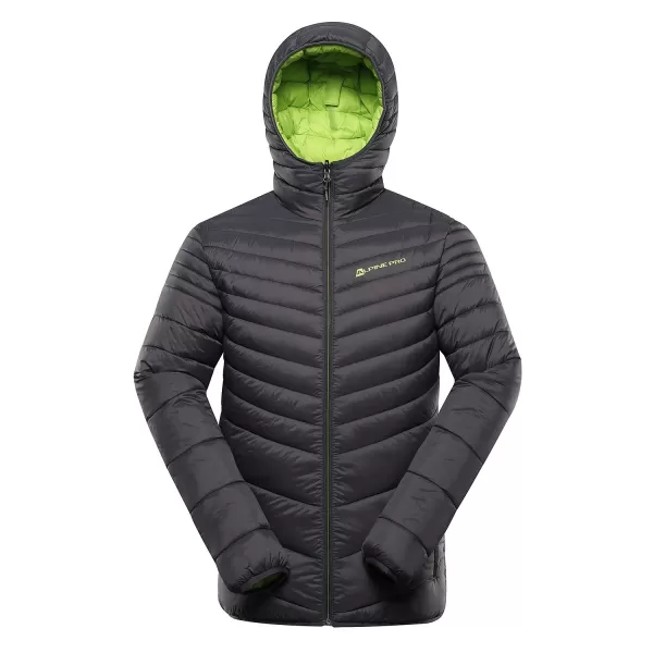  Férfi kétoldalas hi-therherm dzseki ALPINE PRO EROM MJCD628 SÖTÉTSZÜRKE 
