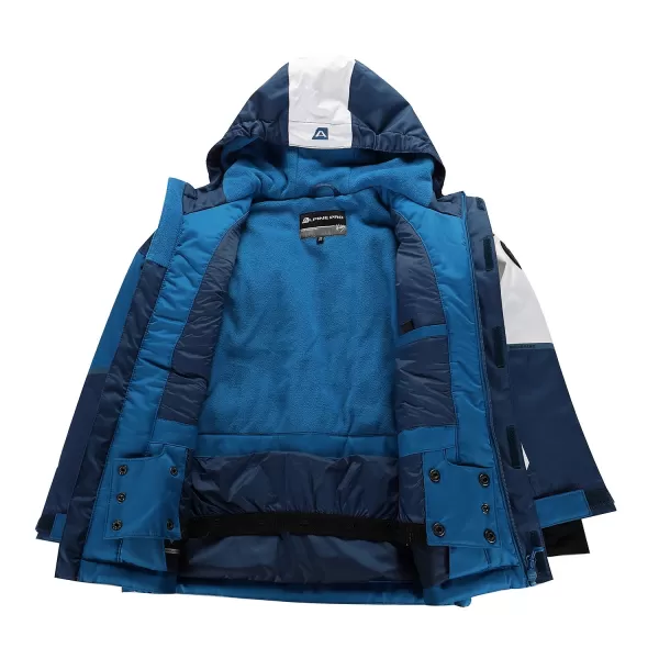  Sítőkabát ALPINE PRO DEARO KJCD343 KÉK MYKONOS 