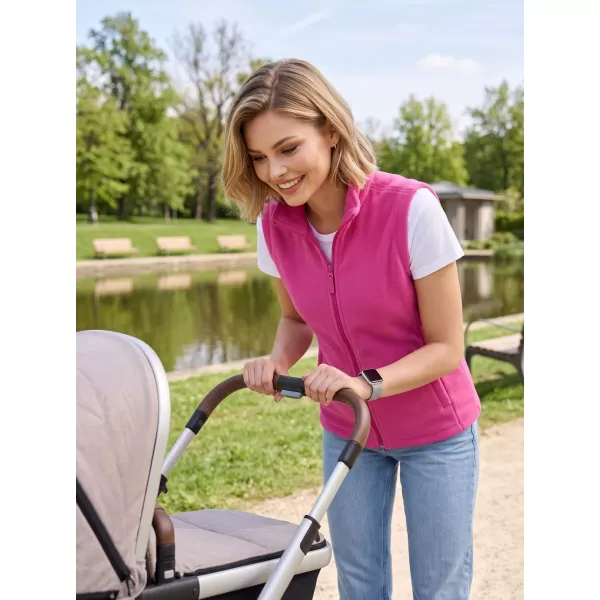 Unisex mellény gyapjú ALTISPORT NoPrint NP/ALU815 FUKSZIA PIROS 