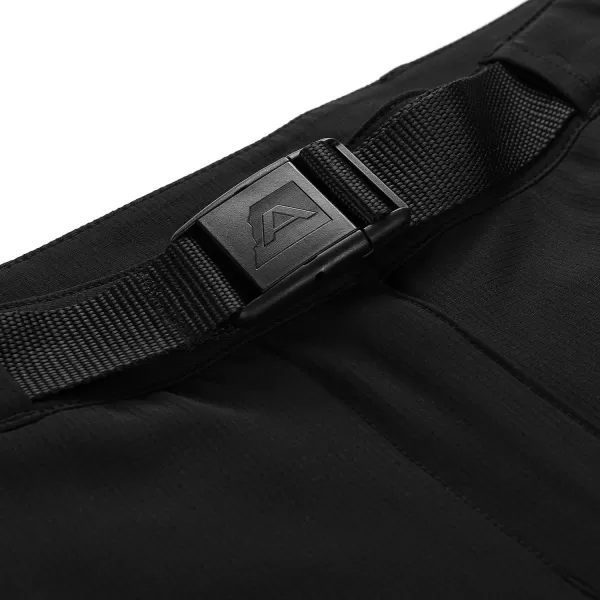  Női softshell nadrág ALPINE PRO CORBA LPAD663 FEKETE 
