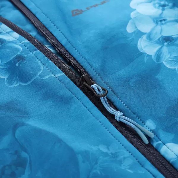  Női softshell dzseki ALPINE PRO HOORA LJCC590 KÉK 