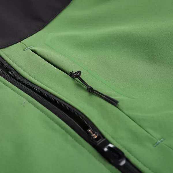 Férfi softshell dzseki ALPINE PRO ESPRIT MJCD622 ZÖLD 