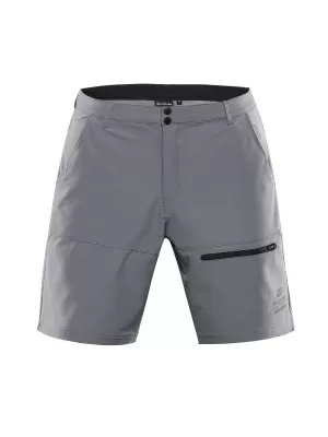 Férfi softshell rövidnadrág ALPINE PRO BAK MPAC711 SZÜRKE