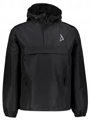 Férfi széldzseki a feje fölött ALTISPORT BYB/ALM002B3162 FEKETE