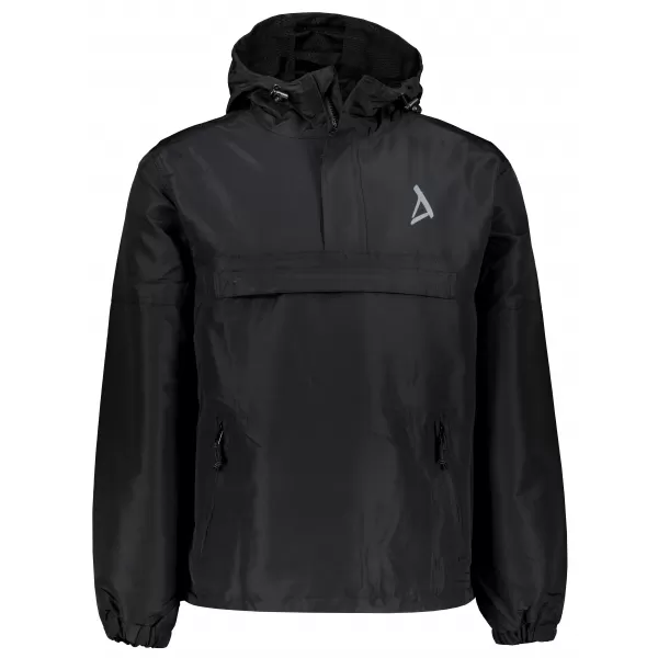  Férfi széldzseki a feje fölött ALTISPORT BYB/ALM002B3162 FEKETE 
